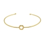Preview: Bracelet set/6 made from brass, goldplated
